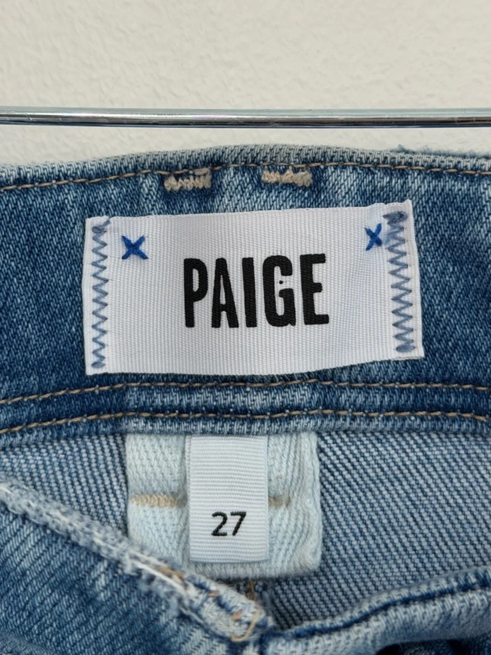 PAIGE Anessa Wide Leg Jeans Size 27 - Picture 3 of 9